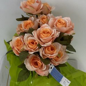 Bouquet Bulle de rose oranges - REF - BB7O