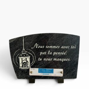 Plaque 30 cm x 18 cm