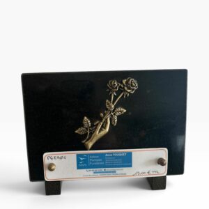 Plaque 18 cm x 12 cm