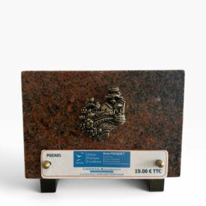 Plaque 18 cm x 12 cm