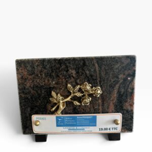 Plaque 18 cm x 12 cm