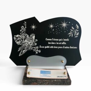 Plaque Altuglass Black