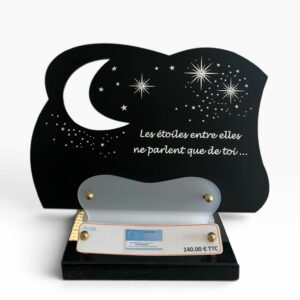 Plaque Altuglass Black