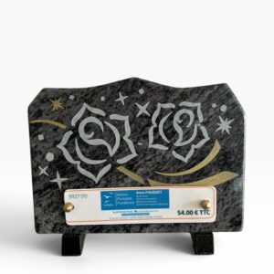 Plaque DESIGN 15 cm x 20 cm