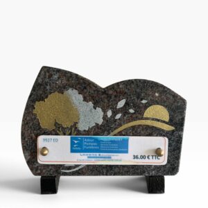 Plaque DESIGN 12 cm x 18 cm