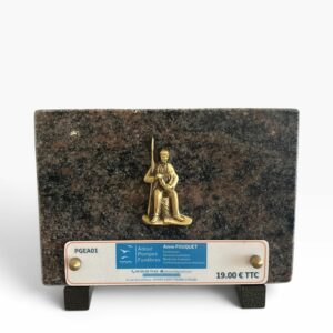 Plaque 18 cm x 12 cm