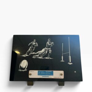 Plaque en granit 20 x 30 cm