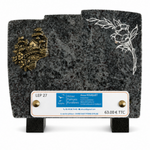 Plaque 18 cm x 25 cm