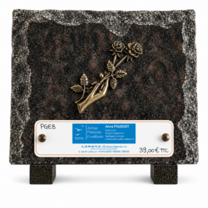 Plaque 20 cm x 15 cm