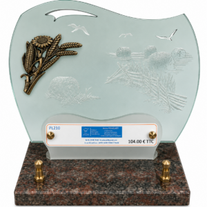Plaque en Altu Aqualook 17 cm x 25 cm