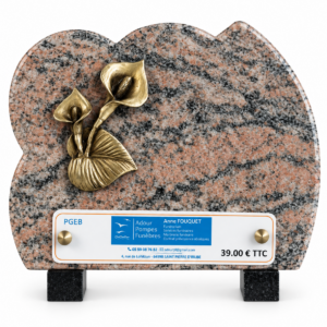 Plaque 20 cm x 15 cm