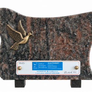 Plaque 18 cm x 25 cm