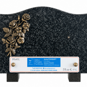 Plaque 20 cm x 15 cm
