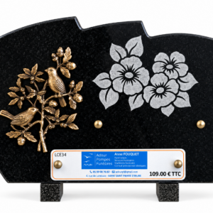 Plaque 35 cm x 25 cm